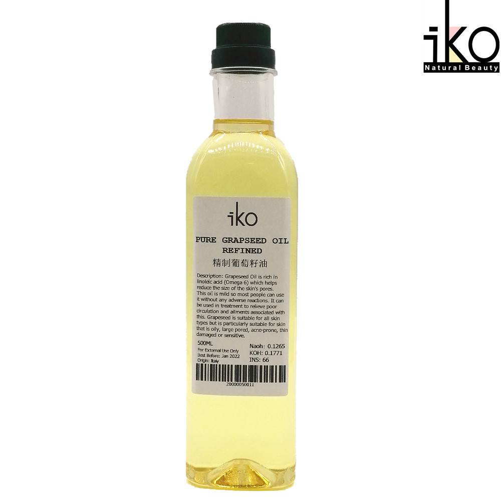 Amazing grapeseed oil for skin