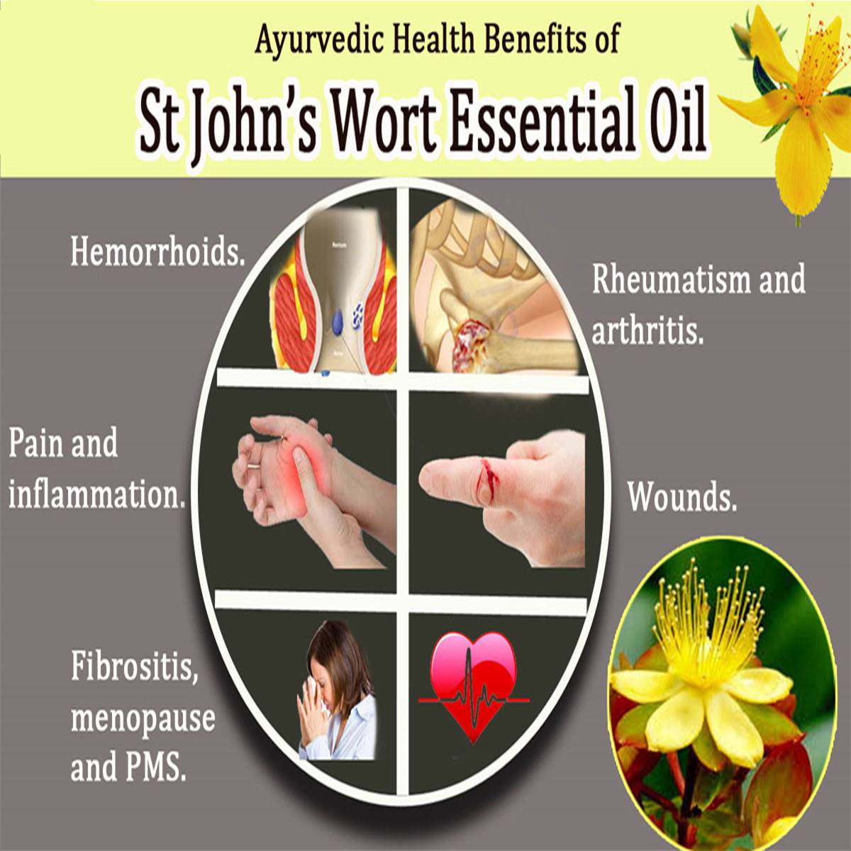 Organic Pure St John's Wort Oil 50ml